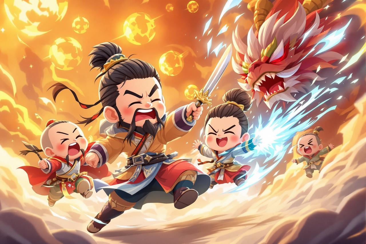 入腹漫画合集 - 爆笑修仙 · 轻松一刻